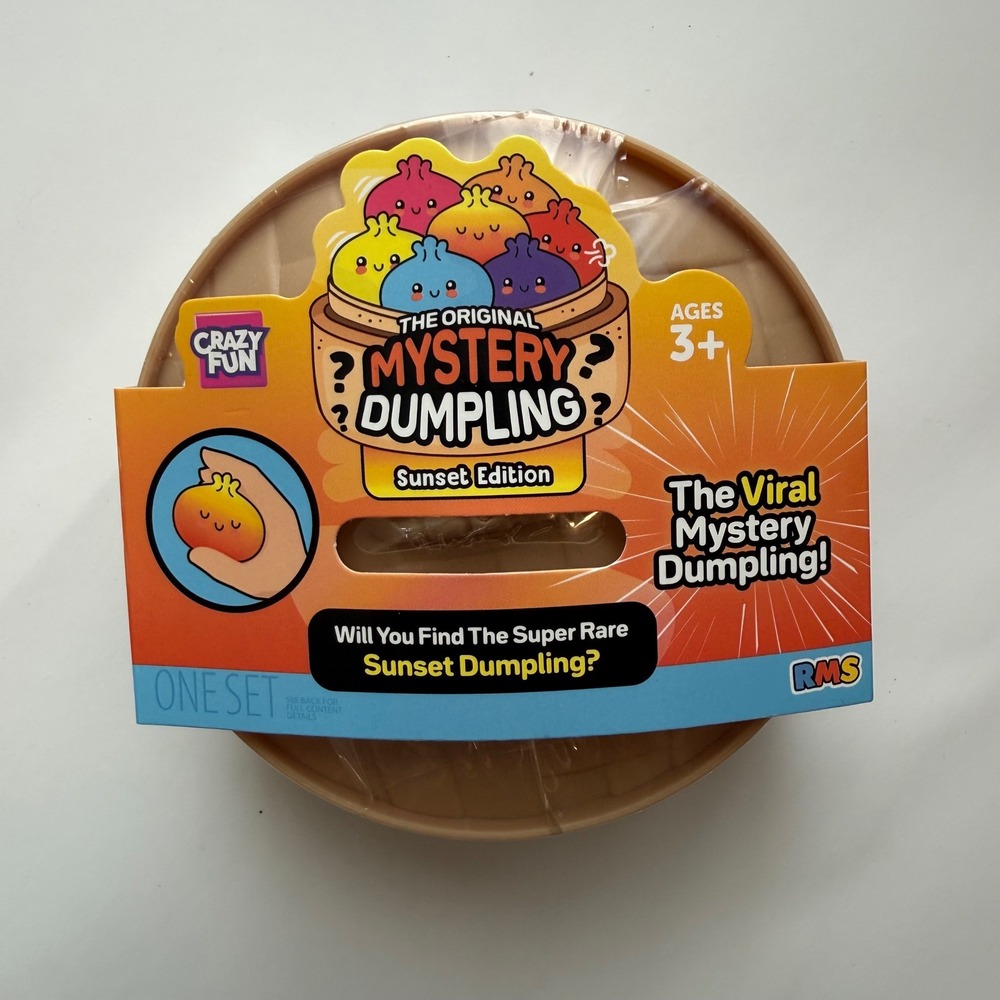 RMS Crazy Fun The Original Mystery Dumpling Sunset Edition Squishy Toy New